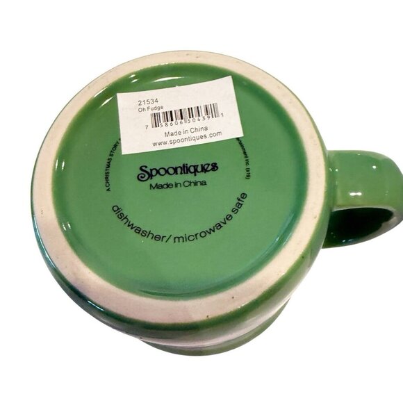 Spoontiques Xmas Coffee Tea Mugs A Christmas Story “Oh Fudge” "Merry Clarkmas" - Picture 5 of 6